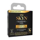 Preservativo Blowtex Skyn sem Latex Supreme Feel O Mais Fino do Mundo com 2 Unidades Preservativo Blowtex Skyn sem Latex Supreme Feel O Mais Fino do Mundo com 2 Unidades