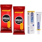 Preservativo Camisinha Classico leve 8 Pague 6 - 2 pacotes + Kmed 25 gramas Preservativo Camisinha Classico leve 8 Pague 6 - 2 pacotes + Kmed 25 gramas