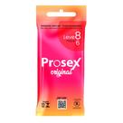 Preservativo Prosex Original Lubrificado Leve 8 Pague 6 Unidades