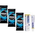 Preservativo Prudence Extra Grande Ultra Sensível 18 Unidades 56mm + gel kmed 25 gramas Preservativo Prudence Extra Grande Ultra Sensível 18 Unidades 56mm + gel kmed 25 gramas