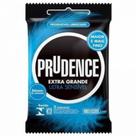 Preservativo Prudence Extra Grande Ultra Sensível - Pacote com 3 Unidades Preservativo Prudence Extra Grande Ultra Sensível - Pacote com 3 Unidades