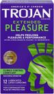 Preservativos Trojan Extended Pleasure Climax Control Lubricated 12