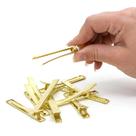 Presilha Bico de Pato Ouro 6,5 cm - 10 Unidades