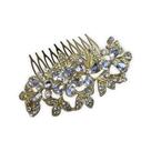 Presilha Brilhante Flores para Penteado