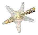 Presilha De Cabelo Estrela Sereia Holográfica
