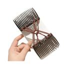 Presilha De Cabelo Feminina Vintage Elástica Com Pente, Acessório De Cabelo Criativo E Mágico,