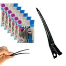 Presilha De Cabelo Grampo Clips De Metal Inoxidável 72 Uni