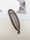 Presilha De Cabelo Grande Para Volume, Estilo Banana Âmbar, Para Rabo De Cavalo E Coque Francês,