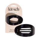 Presilha de cabelo Kitsch média flat claw antideslizante preta