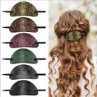 Presilha de cabelo Noverlife em material sintético em formato oval, 6 peças com bastão