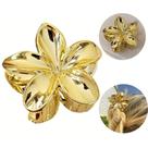 Presilha De Cabelo Prendedor Flor Metal Blogueira Alto Luxo