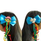 Presilha De Cabelo Tic Tac 2 Unidades Acessorio Festa Junina Caipirinha São João Quadrilha Arraia Quermesse