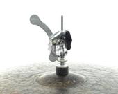 Presilha de Chimbal X-Pro by C. Ibañez Color Chrome com Alavanca para tocar chimbal solto com pedal duplo