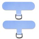 Presilha de Fivela para Telefone TACOMEGE para iPhone com Alça Azul