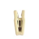 Presilha de Veludo Adulto - Bege - 20 Pecas - Loladecor