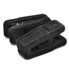 Presilha de Veludo Adulto - Preto - 20 Pecas - Loladecor