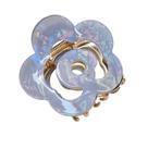 Presilha Piranha de Flor Metal com Aplicação Boreal