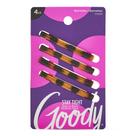 Presilhas de cabelo, clipes, Goody Mock Tort, 4 unidades, todos os tipos de cabelo