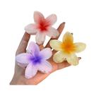 Presilhas De Cabelo Grandes Com Flores Havaianas Para Cabelos Grossos E Finos, Presentes De Verão