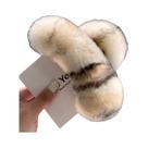 Presilhas De Cabelo Grandes De Pelúcia Com Pelo Sintético Para Cabelos Grossos, Elegantes, Cor