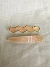 Presilhas Dupla Ondas - Salmon