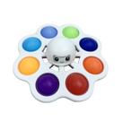 Press Bubble Fidget Spinne Toy Changing Toy Relief Teclado anti-ansiedade 8 bolha com cordão para crianças adultos