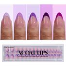 Press On Nails Bartbox Nails XCOATTIPS Purple French Tip Press On Nails Bartbox Nails XCOATTIPS Purple French Tip