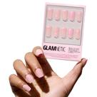 Press On Nails Glamnetic Blush Dunes Short Squoval 30 Nail