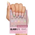 Press On Nails Glamnetic Confetti Semitransparente de Amêndoa Curta