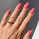 Press On Nails Glamnetic Flamingo Pink Opaque Classic