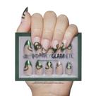 Press On Nails Glamnetic Harry Potter Parseltongue Green