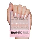 Press On Nails Glamnetic La Perle Squoval White French Tips