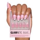 Press-On Nails Glamnetic Lovers Blush, opaco, rosa brilhante