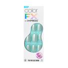 Press-On Nails Impress 'After Hours' Color FX Green 30 Nails