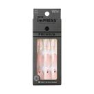 Press On Nails Impress 'All My Love' em forma de amêndoa rosa
