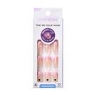 Press-On Nails Impress 'Ditto' em formato oval curto francês