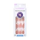 Press-On Nails Impress 'Glimpse' em forma de caixão médio francês