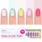 Press on Nails Jofay Fashion 160 unidades Cat Eye Glitter, 5 estilos Press on Nails Jofay Fashion 160 unidades Cat Eye Glitter, 5 estilos