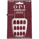 Press On Nails OPI Xpress/On Malaga Wine Dark Red Short Press On Nails OPI Xpress/On Malaga Wine Dark Red Short
