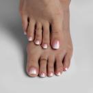 Press on Toenails Battbox Short Pink Ombre para mulheres Press on Toenails Battbox Short Pink Ombre para mulheres
