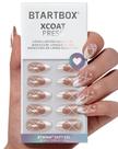 Presse On Nails Battbox French Tip Lamp - detalhes em pérolas curáveis