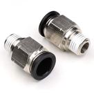 Pressione para conectar as conexões do tubo CEKER 1/2 Od a 1/4 NPT