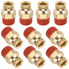 Pressione para conectar os acessórios Boeray Brass Union Straight 3/8