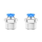 Pressione para conectar os encaixes CEKER 12 mm x 1/2 NPT com rosca macho