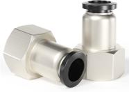 Pressione para conectar os encaixes TAILONZ PNEUMATIC Female Straight Pressione para conectar os encaixes TAILONZ PNEUMATIC Female Straight