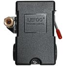 Pressostato Compressor 4 Vias 80/125 Lbs Lf10-4h 80-125 - Lefoo Pressostato Compressor 4 Vias 80/125 Lbs Lf10-4h 80-125 - Lefoo