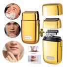 Prestobarba eletrico barbeador shaver finalizador profissional serie ouro TX1
