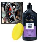 Pretinho Cadillac Black Magic 500ml + Aplicador de espuma Pretinho Cadillac Black Magic 500ml + Aplicador de espuma