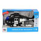 Preto Helicóptero Resgate Mega City - BBR TOYS R3040 Preto Helicóptero Resgate Mega City - BBR TOYS R3040