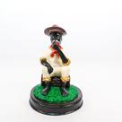 Preto velho em resina 13cm(fábricação própria)